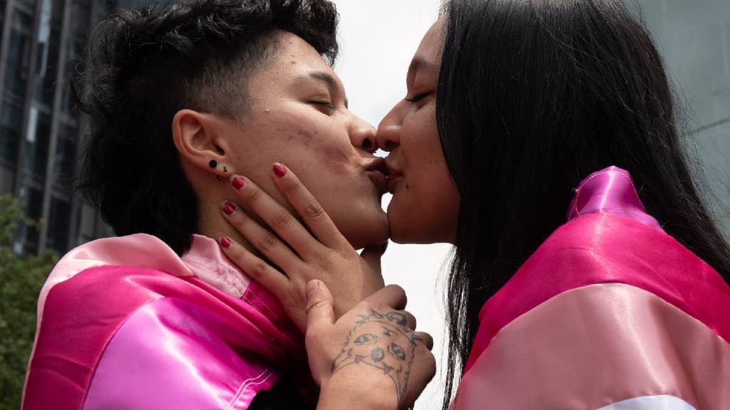 Marcha Lencha 2023 en CDMX