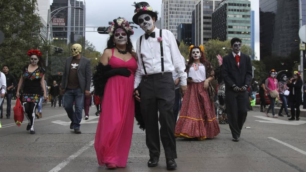 Mega procesión de catrinas 2023