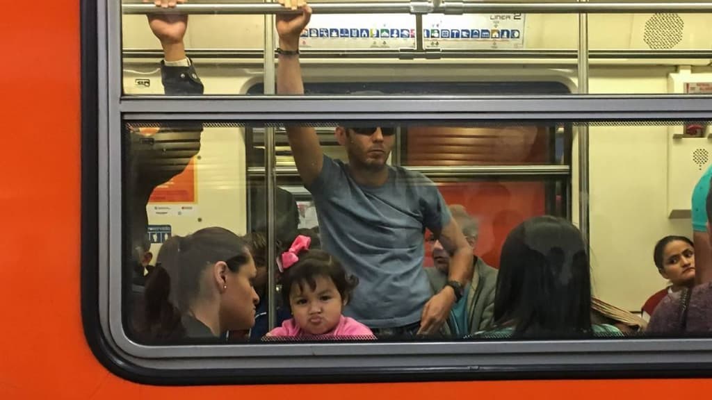 Vagón exclusivo para mujeres del Metro
