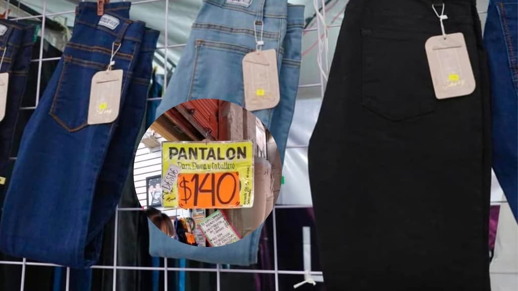 Pantalones de mezclilla baratos y por mayoreo en CDMX.