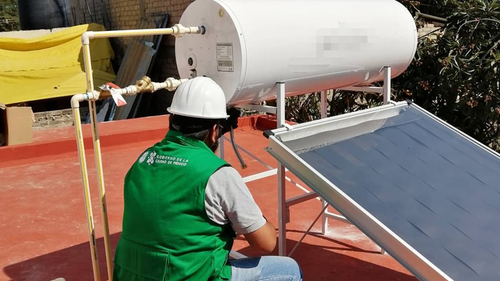 Programa de Energía Solar para instalar tu calentador de agua en CDMX