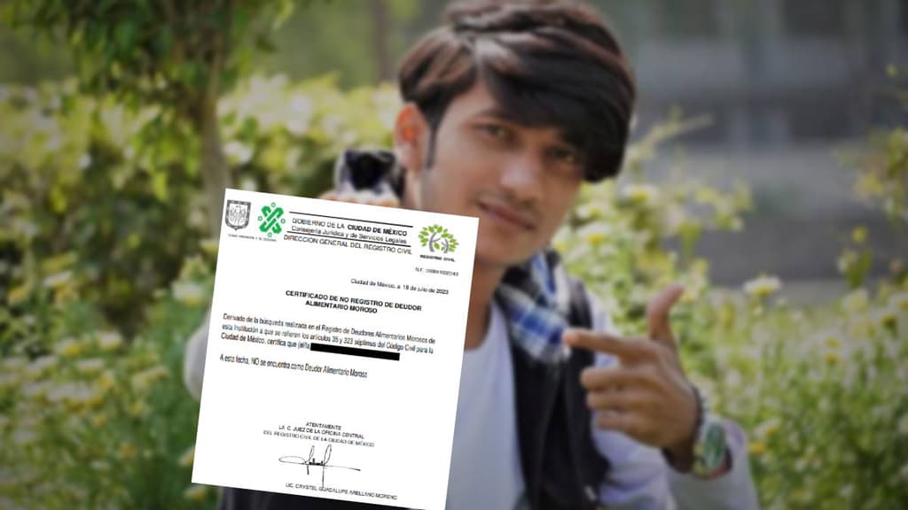 Certificado de no deudor alimentario en CDMX