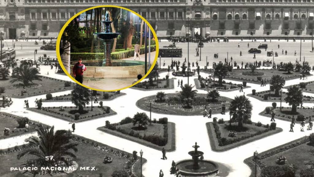 Dónde están las fuentes que estaban en el Zócalo