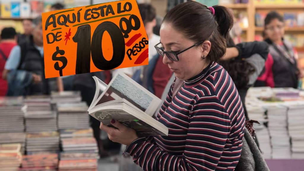 Gran remate de libros de CDMX