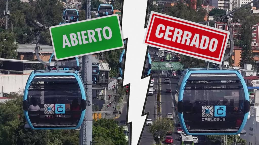 Estaciones abiertas y cerradas de la Línea 2 del Cablebús
