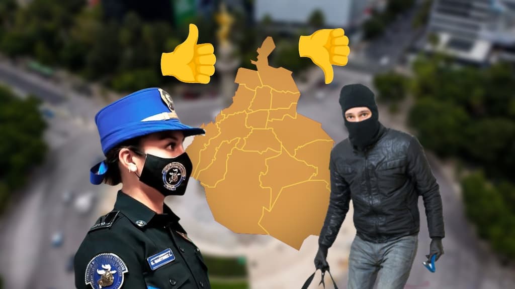 Alcaldías más seguras y más inseguras de CDMX