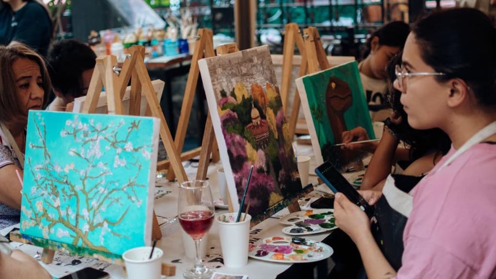 Clases de pintura Socco.