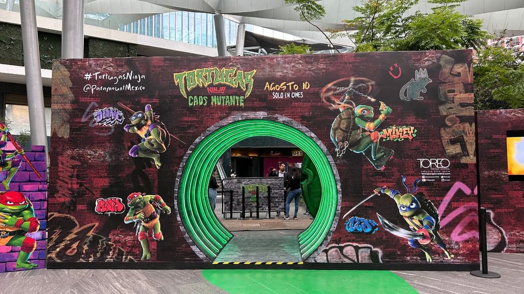 Experiencia Tortuga Ninjas en CDMX.