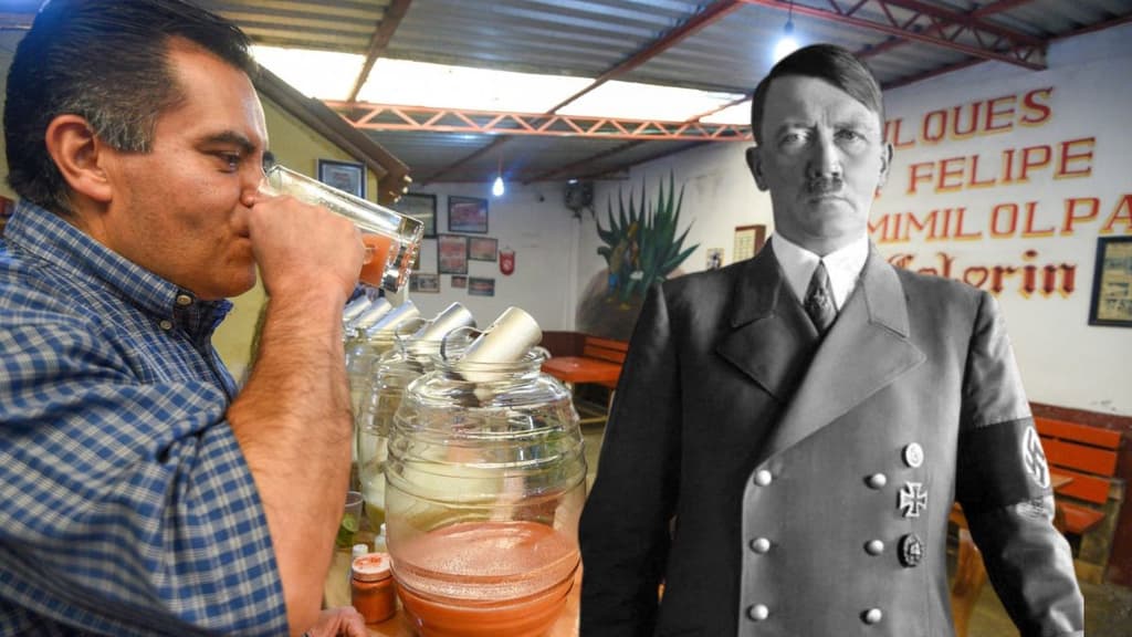 Hitler y su documental sobre el pulque.