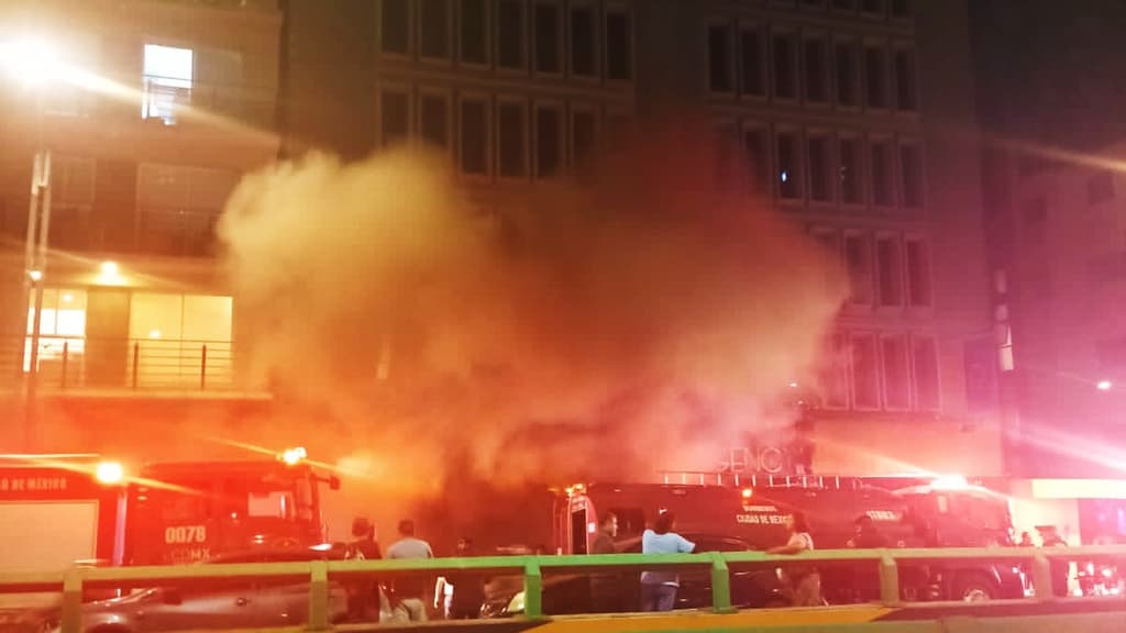 Incendio del Hotel Segovia de CDMX