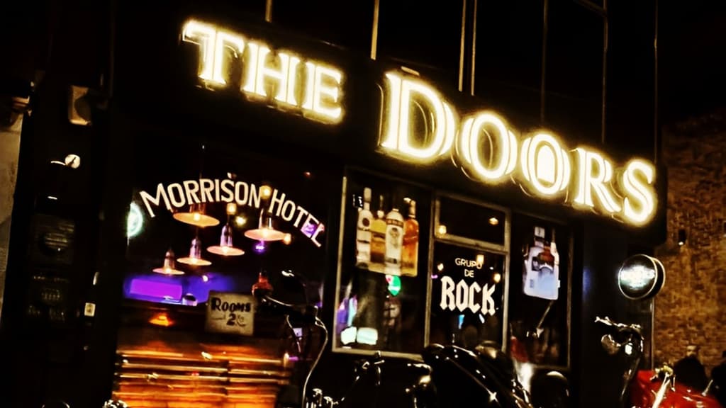 the doors morrison hotel cdmx rock bar
