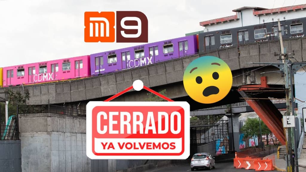 Cierre de la Línea 9 del Metro