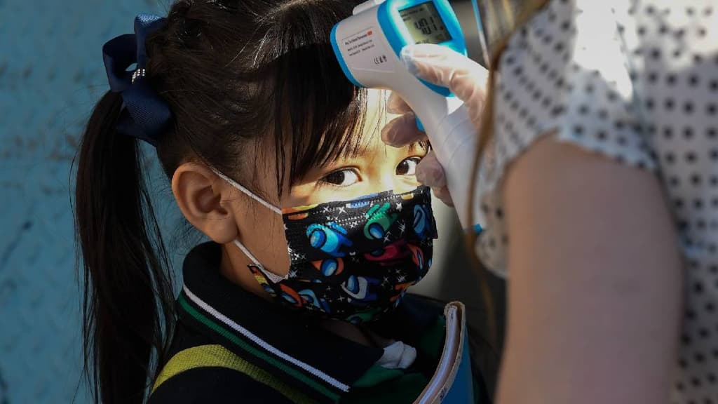 Uso de cubrebocas en la escuela