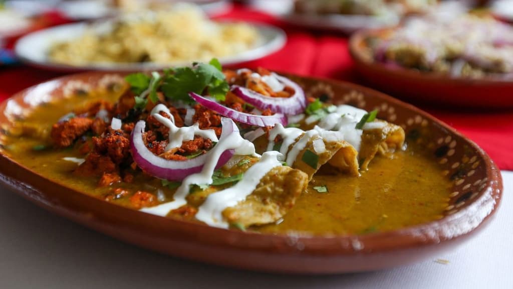 Festival gastronómico Sabores y Artesanías de México.