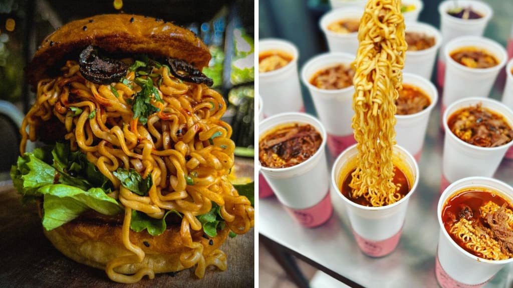 Ramen exótico en CDMX.