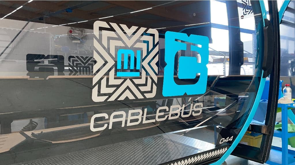 Así son las cabinas de las Línea 3 del Cablebús