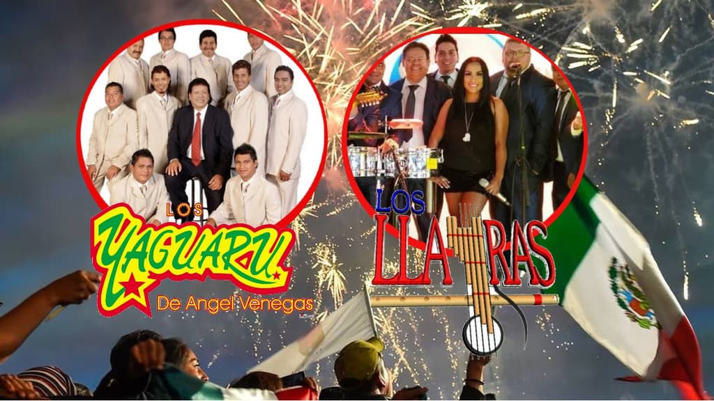 Yaguarú y los llayras en el Grito de Independencia en Tlalpan