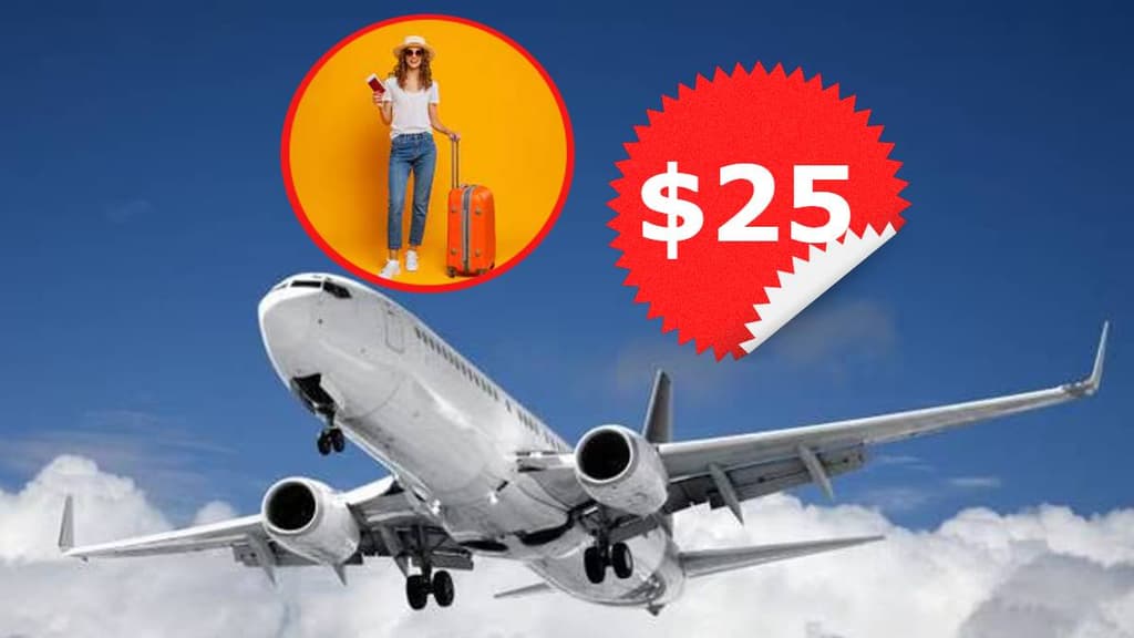 Vuelos nacionales a 25 pesos