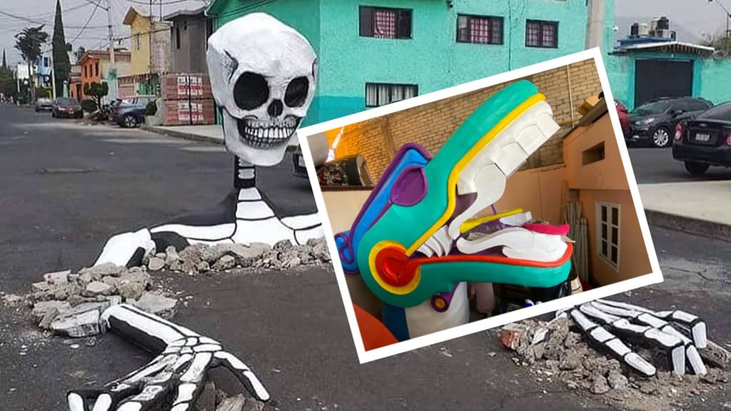 Nos lanzamos a ver cómo serán las calaveras gigantes de Tláhuac en este 2023