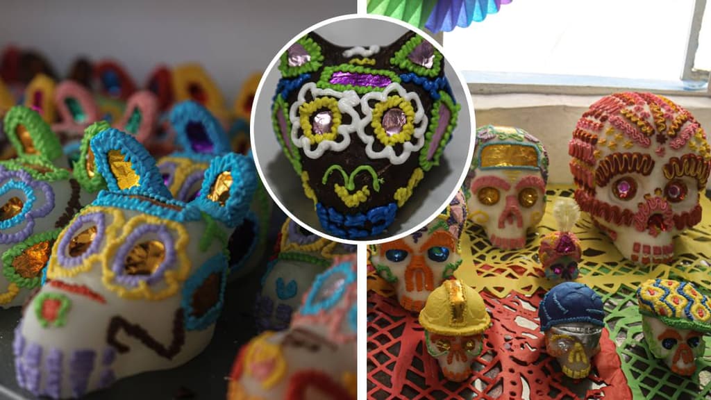 Calaveras de Azúcar y chocolate