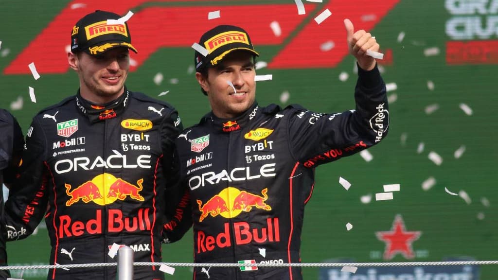 Checo Pérez en el Gran Premio de México