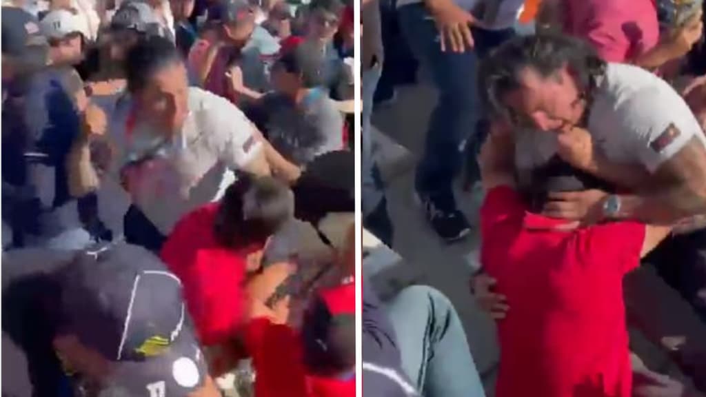 Pelea en el Gran Premio de México de la Fórmula 1