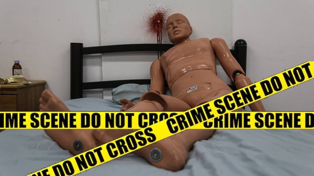 Escuela Nacional de Ciencias Forenses tiene simulador de escena del crimen
