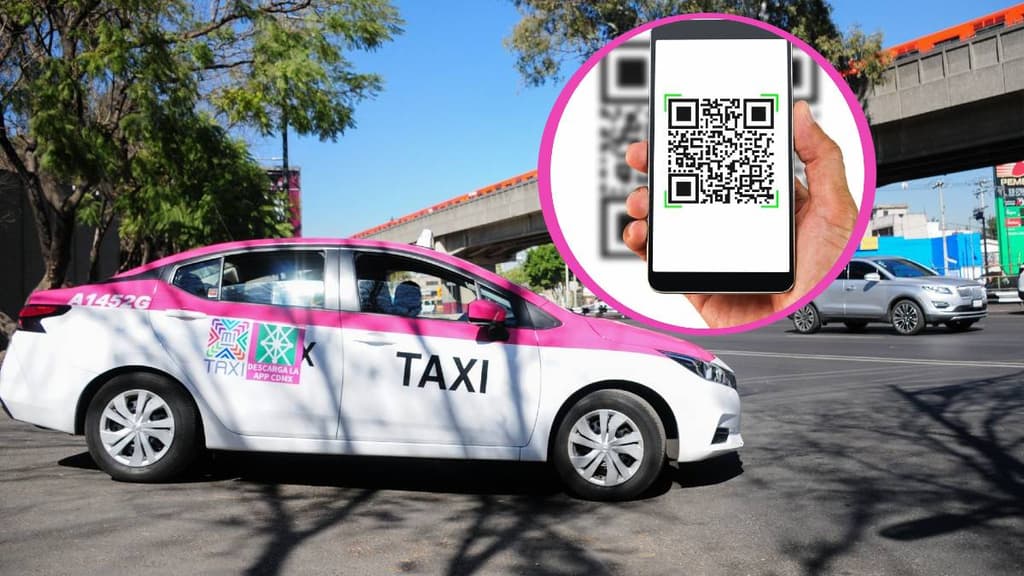 Los taxis de CDMX tendrán un código QR para verificar la identidad del conductor