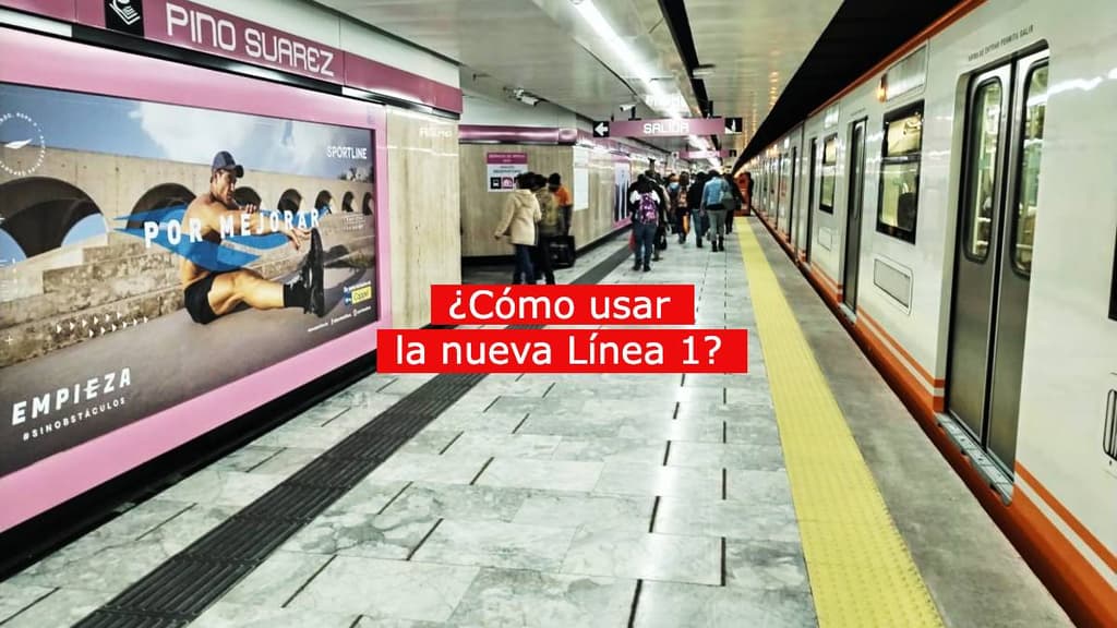 Cómo usar la nueva Línea 1 del Metro