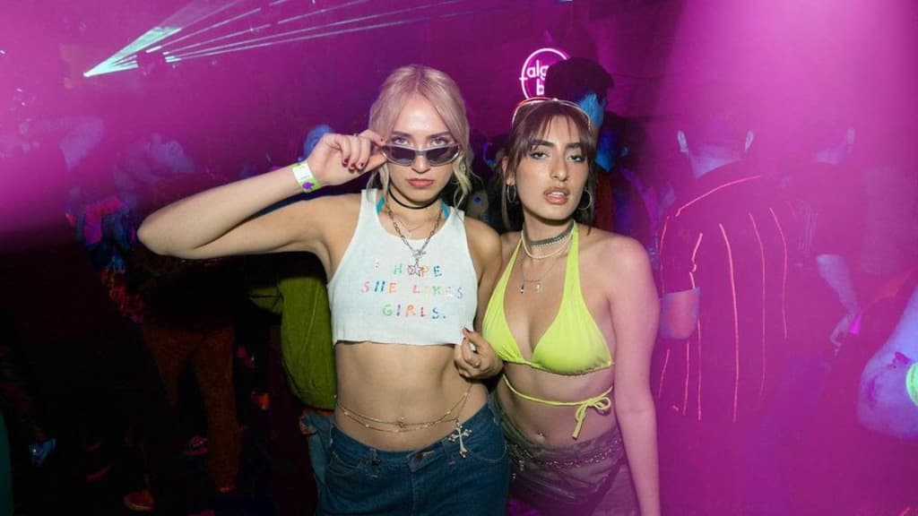 Fiesta de mujeres en CDMX.