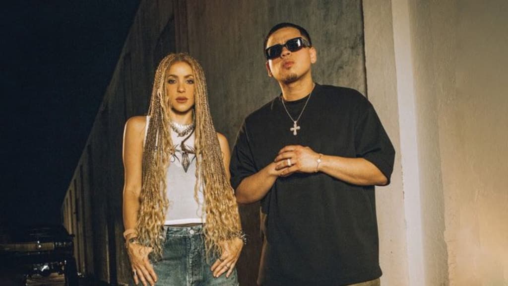 Shakira y Fuerza Regida.