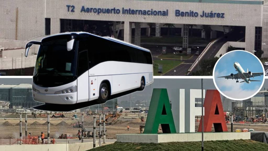Línea de Autobuses del AIFA al AICM