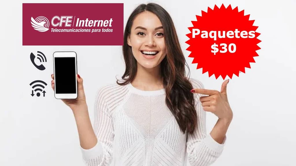 Paquetes de CFE Internet para todos