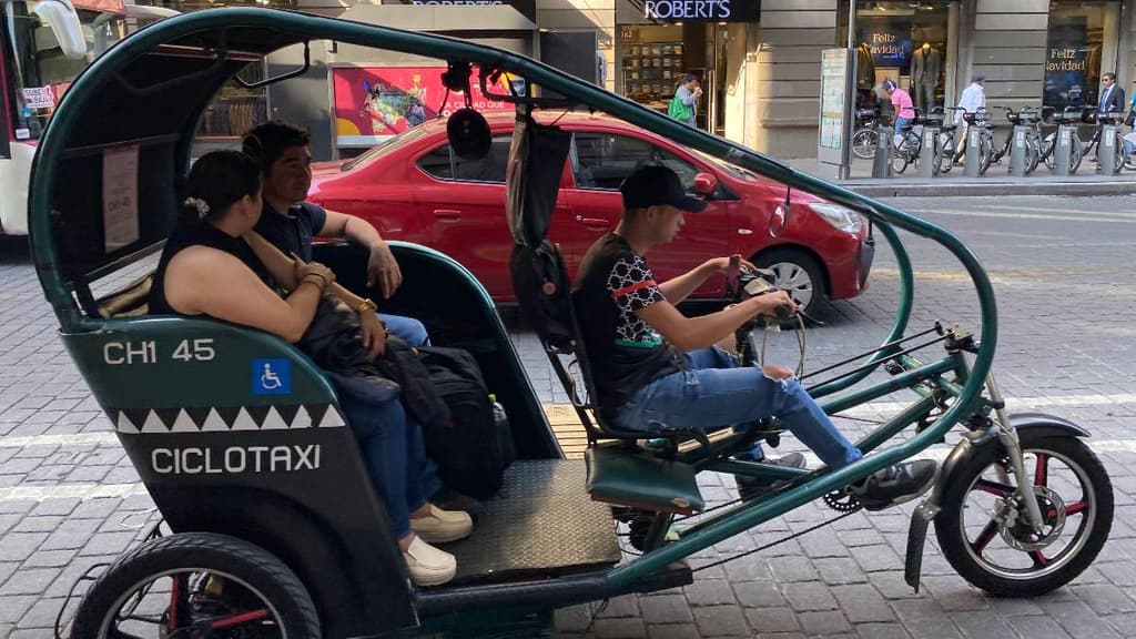 Ciclotaxis del Centro Histórico