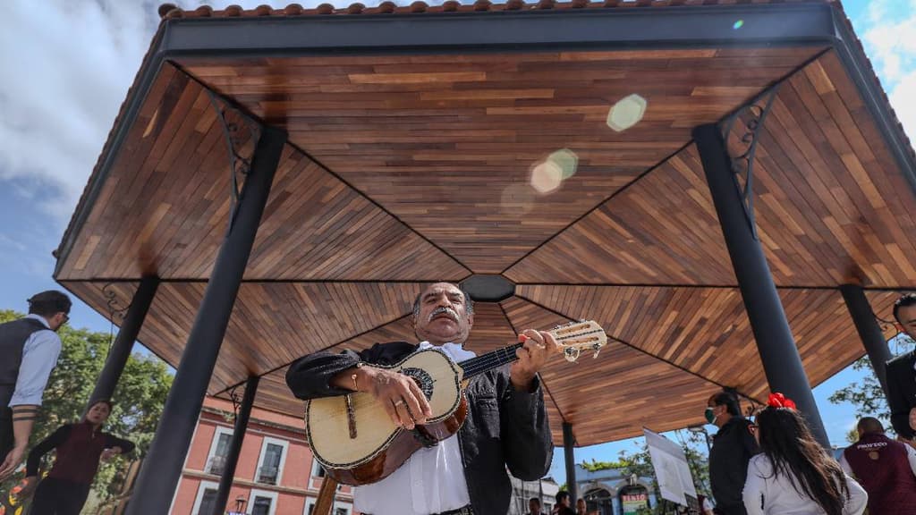 Nuevo kiosco de Plaza Garibaldi