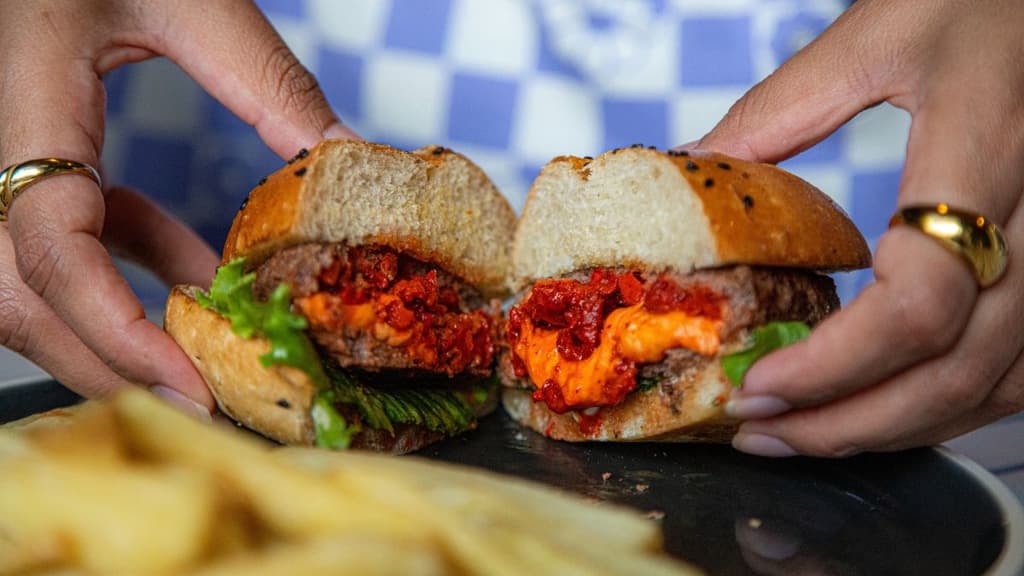 Hamburguesa Chilango de Open House Burguers.