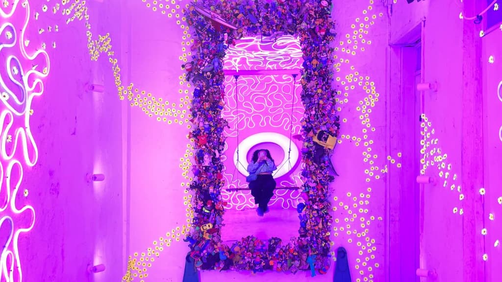 Immmu, experiencia inmersiva en una heladería.