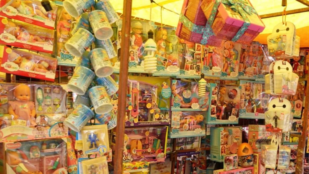 Outlet de juguetes mi alegría en cdmx.