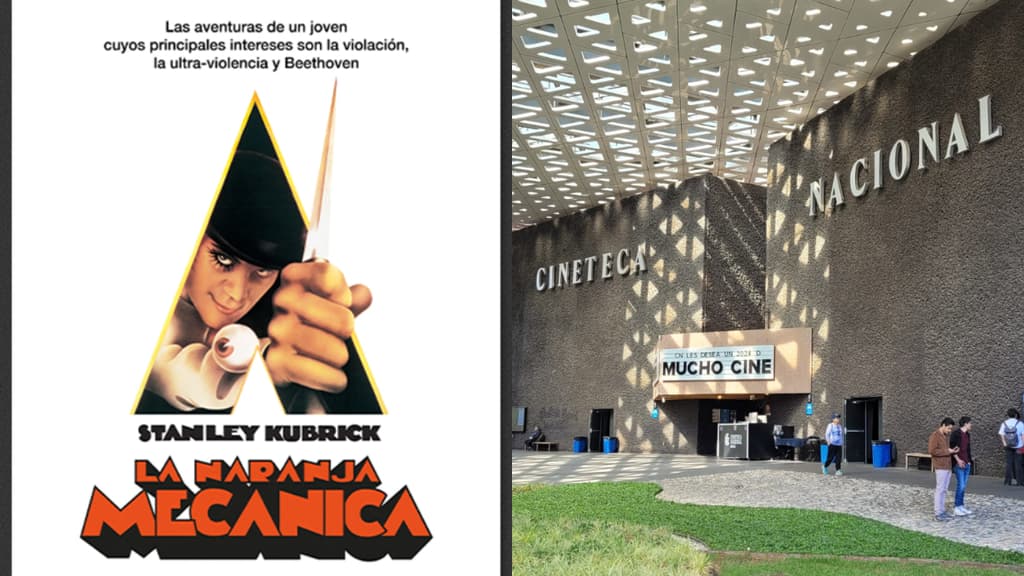 Funciones de La Naranja Mecánica en la Cineteca Nacional