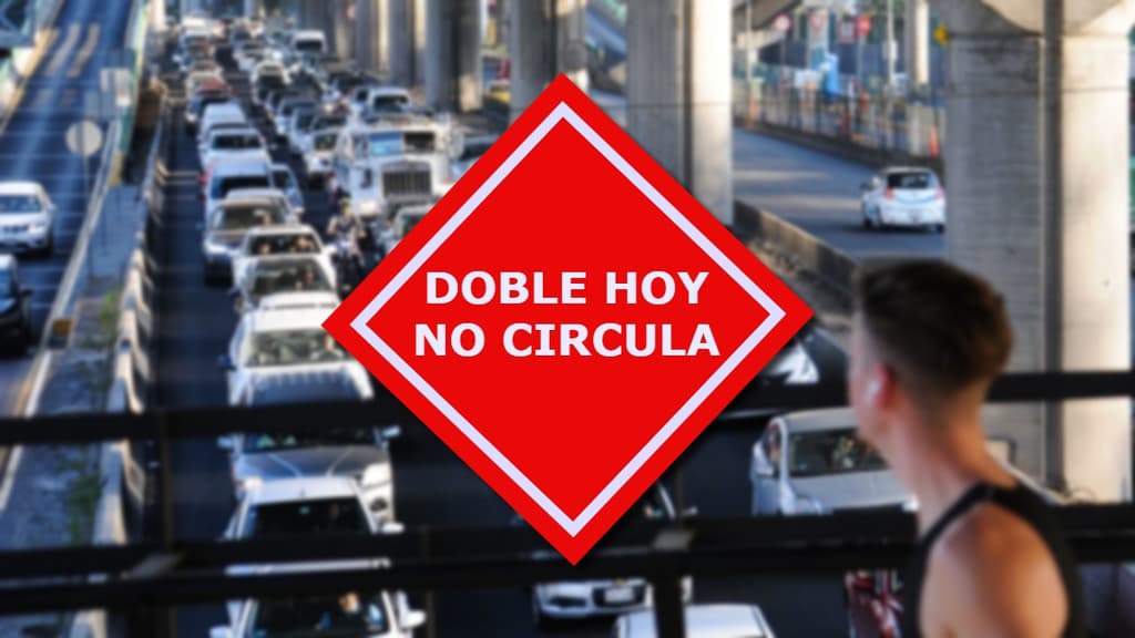 Hay Doble Hoy No Circula por contingencia ¿Qué autos no deben salir en CDMX y Edomex?