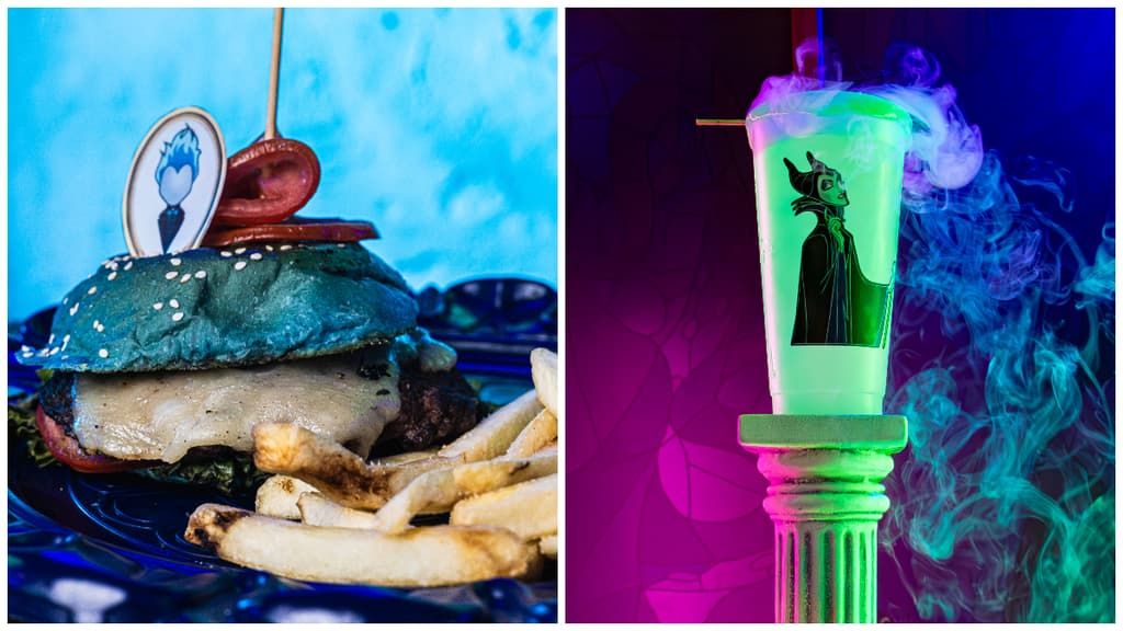 La soda del Mal, con hamburguesas de villanos de Disney
