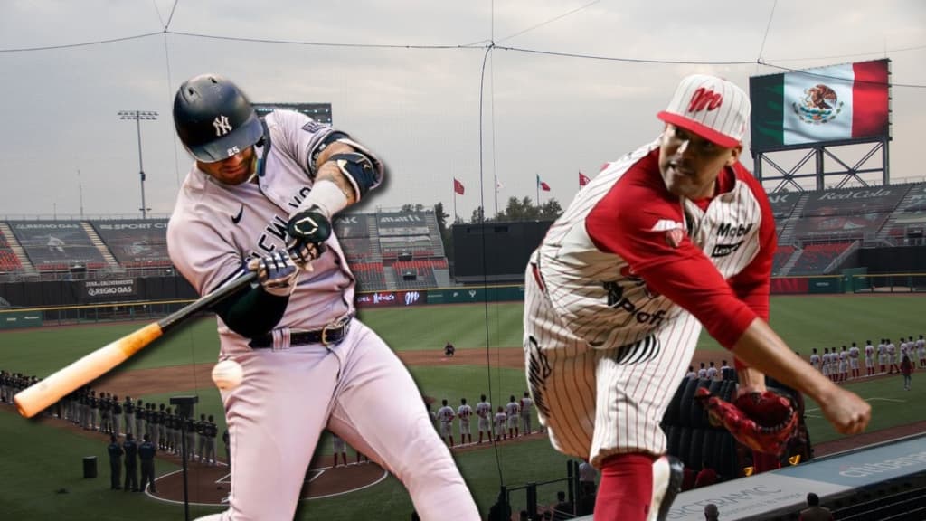 partido de los Yankees de Nueva York y los Diablos Rojos del México en CDMX