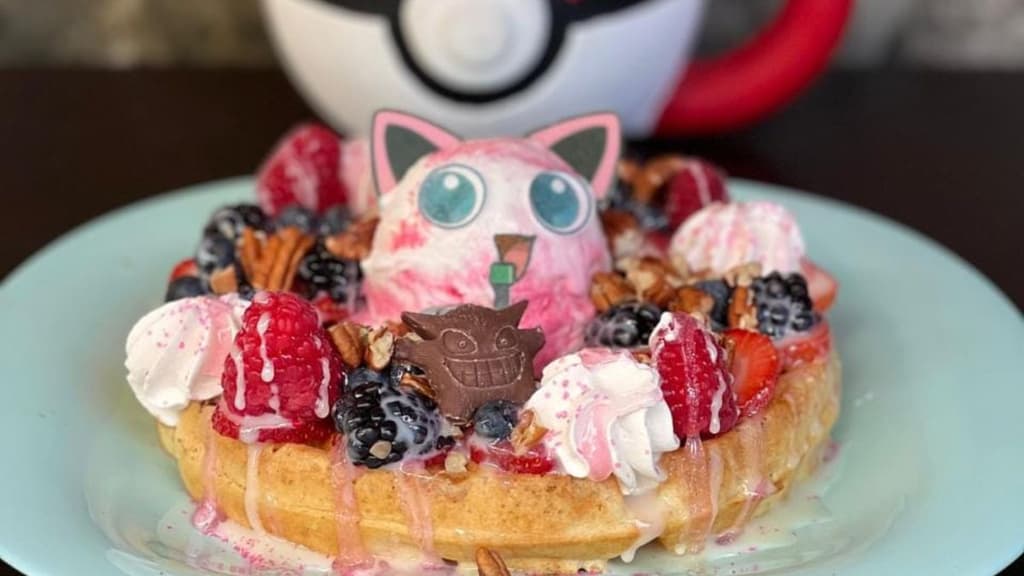 La Cafhéleria: cafetería y heladería de Pokémon.