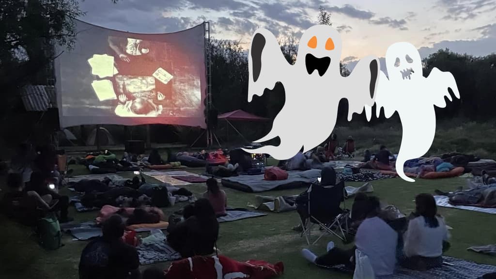 Campamento en el Ajusco de cine de terror