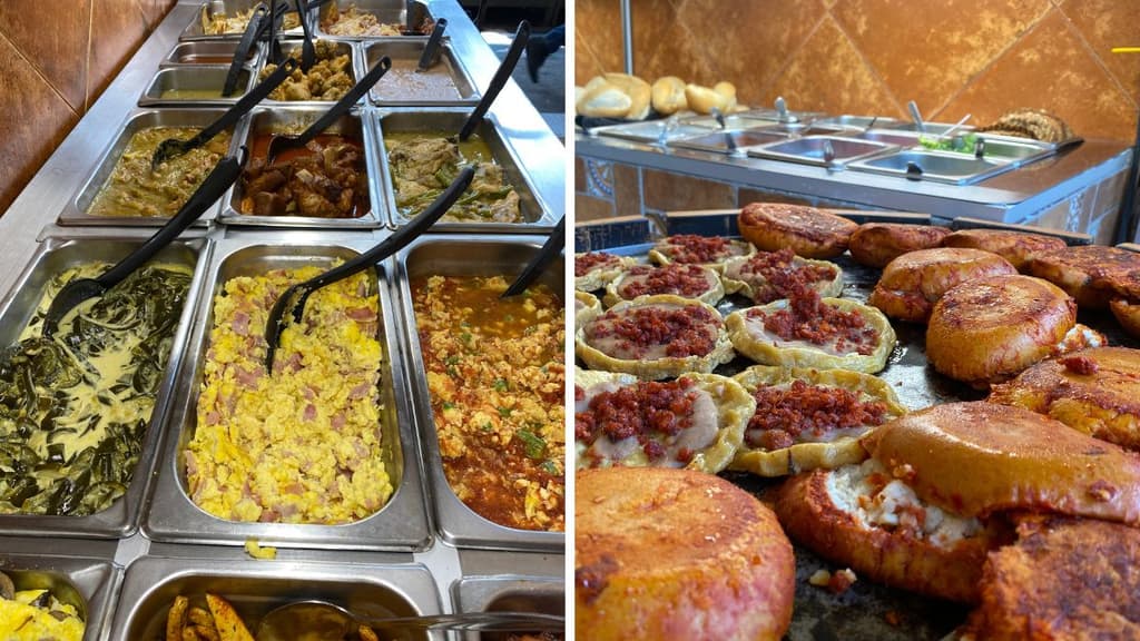 Desayuno buffet de La Galeterie.