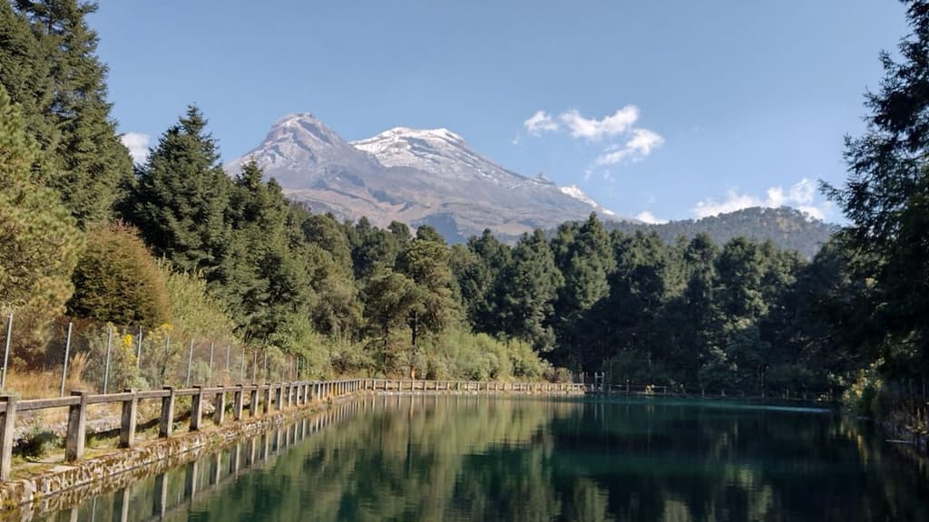Parque Dos Aguas cerca del Iztaccíhuatl.