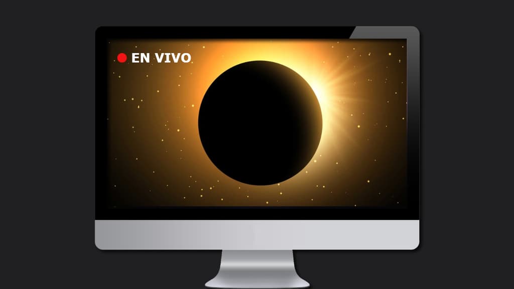 Eclipse solar 2024: ¿dónde y cómo verlo EN VIVO por internet?