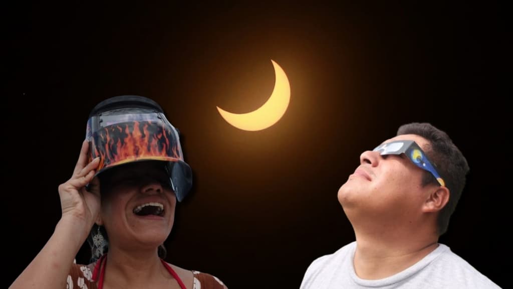 CDMX: Recomendaciones para ver el eclipse solar del 2024