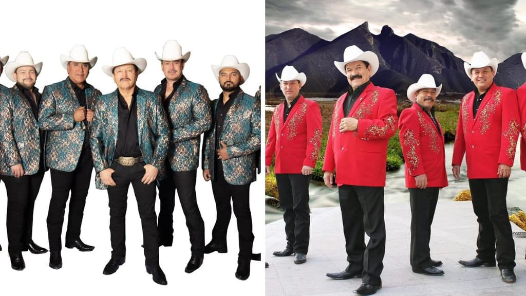 Los Invasores de Nuevo León y Los Cardenales de Nuevo león en concierto.