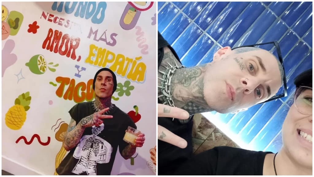 Estos son los lugares que visitó Travis Barker en CDMX